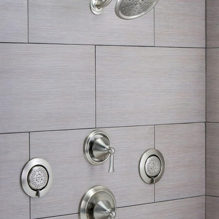 Moen TS1422BN Mosaic Douchettes de corps deux fonctions de 3-1/4 po de diamètre, nickel brossé