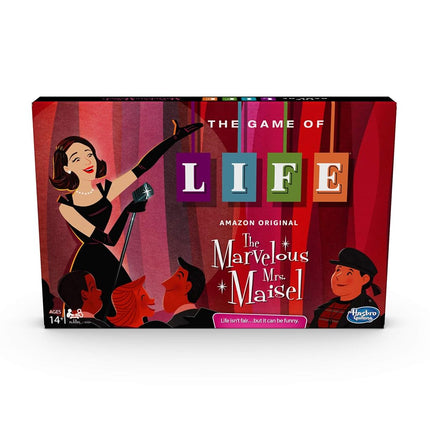 Hasbro Gaming The Game of Life: The Marvelous Mrs. Maisel Edition Board Game - 6 Players, Ages 13+