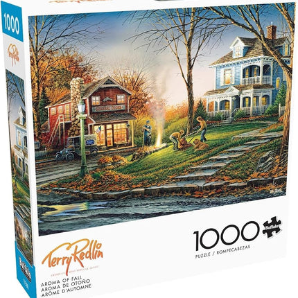 Buffalo Games - Terry Redlin - Aroma of Fall - 1000 Piece Jigsaw Puzzle for Adults -Challenging Puzzle Perfect for Game Nights - Finished Size is 26.75 x 19.75