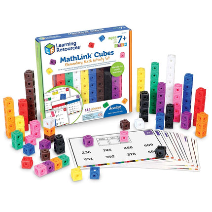 Learning Resources Mathlink Cube Math Activity Set