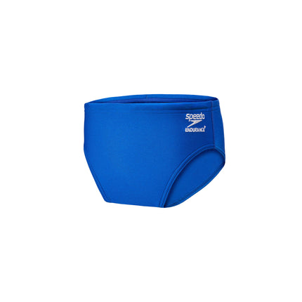 Speedo Men's Endurance+ Solid Brief Swimsuit Blue,