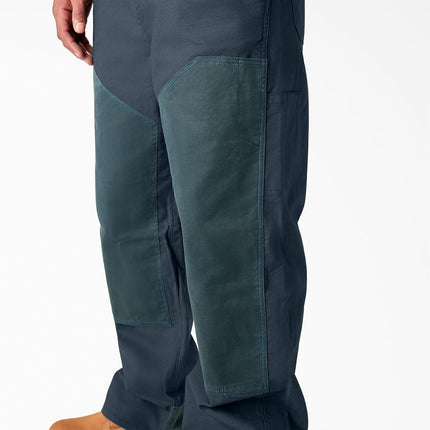 Peto Dickies para mujer de lona encerada de ajuste relajado, azul fuerza aérea, talla extragrande