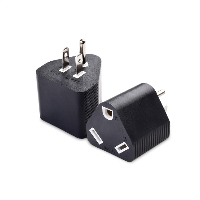 Cable Matters 2-Pack 15 Amp to 3 Prong 30 Amp RV A