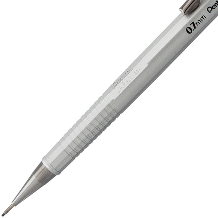 Sharp Mechanical Pencil (0.7mm) Metallic Barrels, Assorted Barrel Colors, 2-Pk (P207MBP2M1)