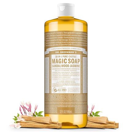 Dr. Bronner's 18-in-1 Pure Castile Liquid Soap - S