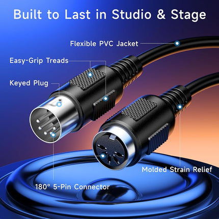 Cable Matters 500081-BLK MIDI Cable