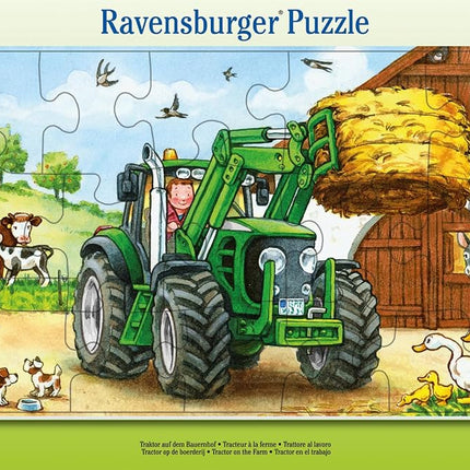 Ravensburger 06044 3 "Tractor On The Farm" Puzzle