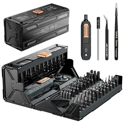 Mini Precision Screwdriver Set,JAKEMY 180 in 1 Laptop Screwdriver Repair Tool Kit,Magnetic Multi-Bit Tiny Screwdriver Bit Kit for DIY,Computer,PS5,Xbox,RC Car,Jewelers,Glasses,Watch,Home