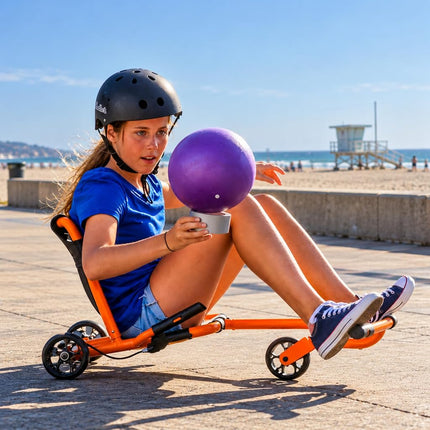 EzyRoller New Pro-X Ride On Toy for Kids and Adults - Orange