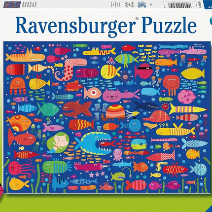 Ravensburger Children Puzzles Funny Fish Friends - Ages 8+