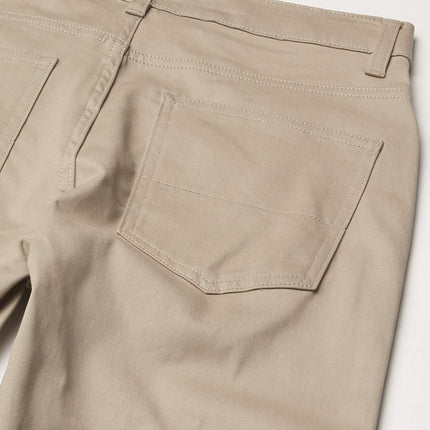 Pantalon chino extensible à devant plat Nautica pour garçons, kaki 5 poches, 10