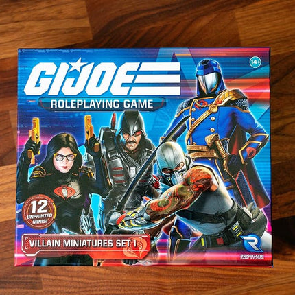 Renegade Game Studios G.I. Joe Role Playing Game Villain Miniatures Set