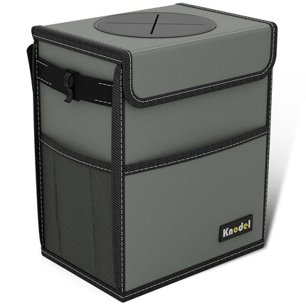 K KNODEL Car Trash Can, Waterproof Garbage Can, Tr