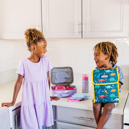 Wildkin Kids Ice Packs (4 Packs) for Boys & Girls, Perfect for Daycare & Preschool Slim & Reusable Ice Packs, Keep Lunches Fresh & Cool for School & Travel, Portable Ice Packs for Kids (Unicorn)