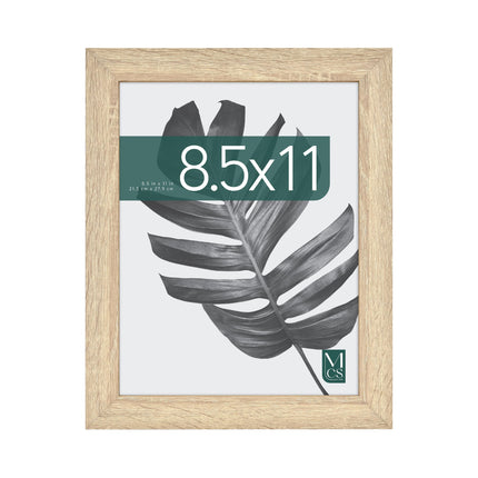 MCS Studio Gallery 8.5x11 Picture Frame Natural Wo