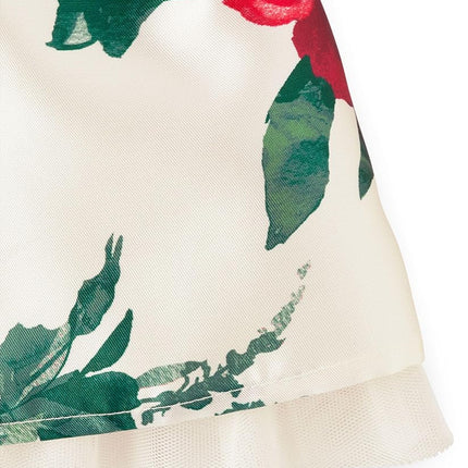The Children's Place Baby Girls' and Toddler Sleeveless Dressy Dresses, Red White Floral, 5T