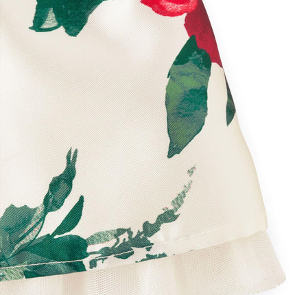 The Children's Place Baby Girls' and Toddler Sleeveless Dressy Dresses, Red White Floral, 3T