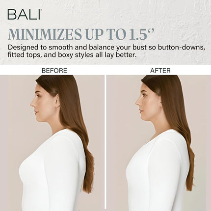 Bali Passion for Comfort Minimizer Bra, Full-Coverage Underwire Bra with Seamless Cups, Everyday Bra, No-Bulge Smoothing, Toffee, 42C