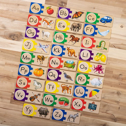 Melissa & Doug Self-correcting letter puzzles, Blue,35 x 15 x 8 cm,2541