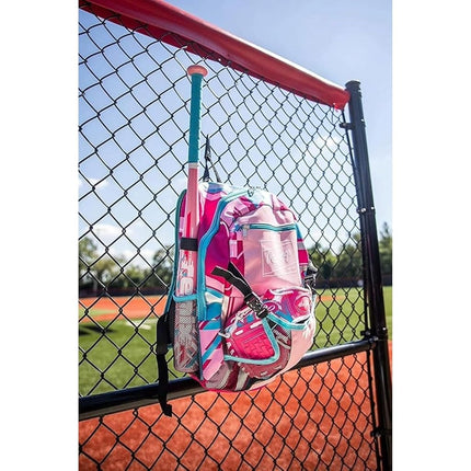 Rawlings | Remix T-Ball & Youth Baseball Glove | Left Hand Throw | 9" | Pink