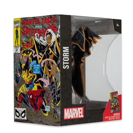 McFarlane Marvel Storm 1:10th Scale Collectible with Scene (Marvel Tales Featuring Spider-Man and The X-Men #236) Toys
