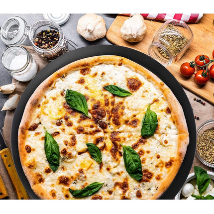 Pizza Pan with Holes, Beasea 11 Inch Nonstick Aluminum Alloy Round Vented Pizza Pans Pizza Crisper Pan Pizza Baking Tray Bakeware for Home Restaurant Kitchen