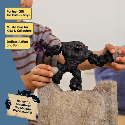 Schleich Eldrador - Shadow Stone Monster Toy Figurine - Kids 7+ | 70158