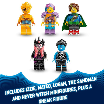 LEGO DREAMZzz 2-in-1 The Sandman’s Tower, Castle Toy Playset for Kids, Boys & Girls, with 2 Building Options, Featuring Spider and Bird Animal Figures plus 5 Minifigures, Fantasy Birthday Gifts 71477