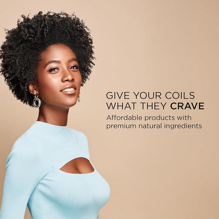 African Pride Moisture Miracle Coconut Milk & Honey Leave-In Conditioner - Refreshes & Softens Natural Coils & Curls, Hydrates & Shines Hair, 8 oz