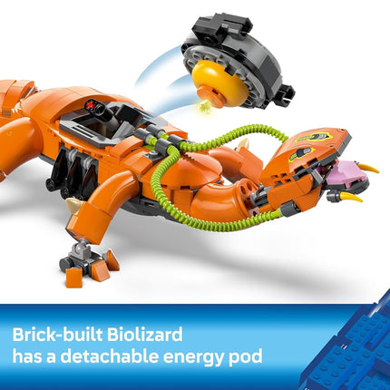 LEGO Sonic the Hedgehog Super Shadow vs. Biolizard Set, Building Toy Includes 3 Video Game Characters and a Chaos Emerald, Gifts for Gamers, Boys and Girls aged 9 Plus 77003