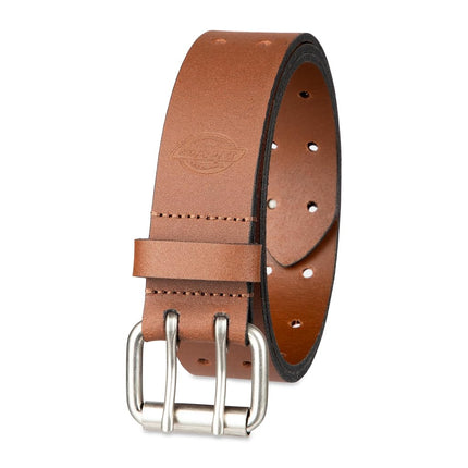 Dickies Men's 1 3/8 In. Genuine Leather Belt, Tan, Waist 38 UK