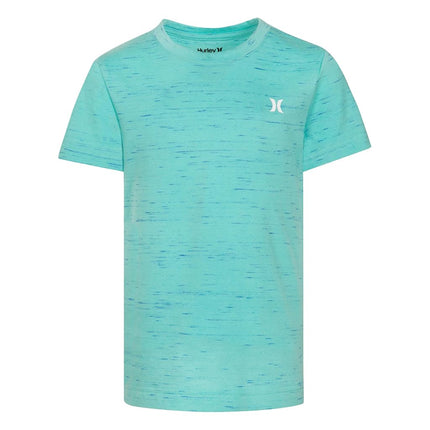 Hurley Boys' Soft Basic Cloud Slub T-Shirt, Tropical Twist, Medium