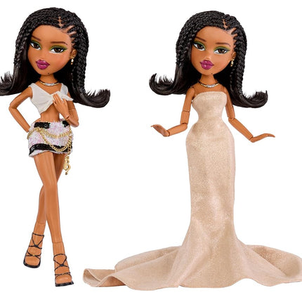 Bratz x Tyla Fashion Doll, Special Collector Edition with 2 Fashion Looks, Accessories, and Pet Tiger