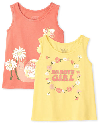 The Children's Place Baby Toddler Girls Graphic Ta