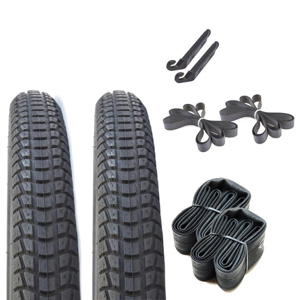 Eastern Bikes 26 Inch Bike Tyres Pair, 26 x 1.95 M
