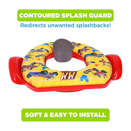 Disney Mickey Mouse"Track Adventures" Soft Potty Seat - Potty Training Seat