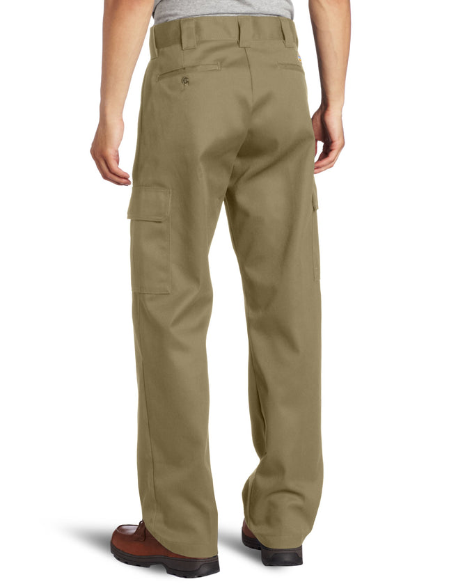 Dickies Men's Relaxed Straight-fit Cargo Work Pant, Desert Sand, 36W x 34L