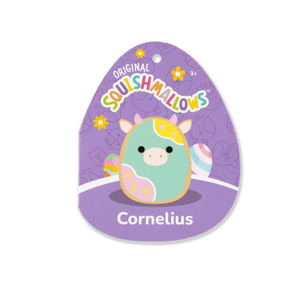 Squishmallows Original 5in Cornelius The Cookie Cow – Official Jazwares Easter Plush (Little)