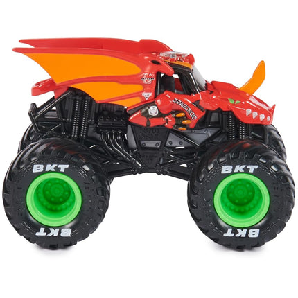Monster Jam, Official Bakugan Dragonoid Monster Truck, Die-Cast Vehicle, 1:64 Scale, Kids Toys for Boys Ages 3 and up