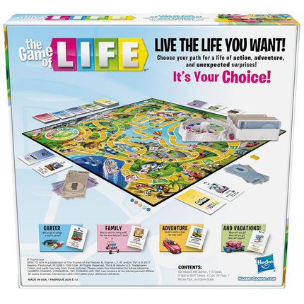 Hasbro Gaming C3893 Game Of Life (Amazon Exclusive), Limited edition