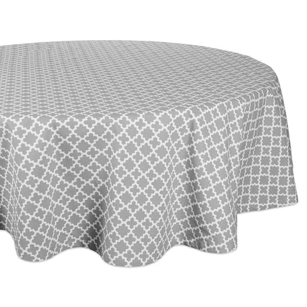 DII Lattice Tabletop Collection, Tablecloth, 70" R