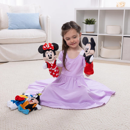 Melissa & Doug Disney Mickey Mouse y sus Amigos Títeres Suaves y Abrazables