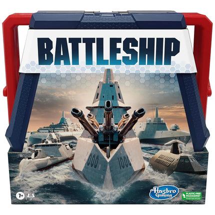 Hasbro Gaming Battleship Classic Board Game, Strategy Game for Kids Ages 7 and Up, Fun Kids Game for 2 Players