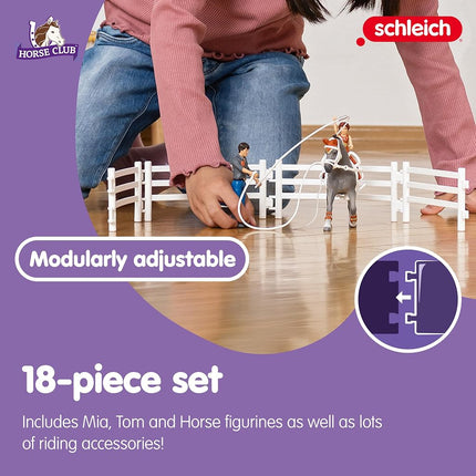 Schleich Horse Club - 18Pc Horse Club Mia'S Vaulting Set - Kids 5+ | 42443