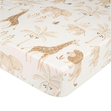 Crane Baby Kendi Collection, Crib Sheet, Animal