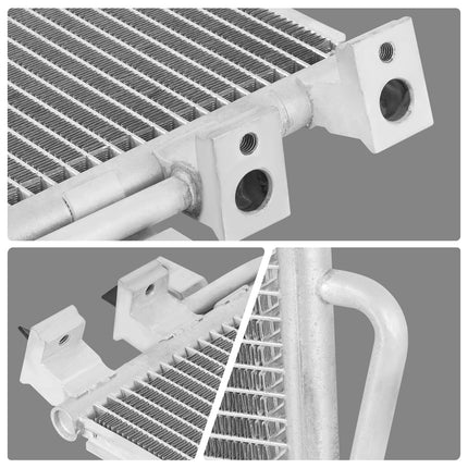 DNA MOTORING Condensador de Aire Acondicionado de Aluminio Compatible con Ford F250 SD F350 SD F450 SD F550 SD 2008-2010, Modelo 6.4L, FO3030227, OEM-CDS-3690