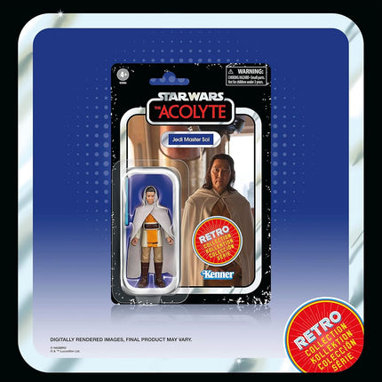 Star Wars Retro Collection The Acolyte Multipack, 9.5-cm Action Figure 6-Pack