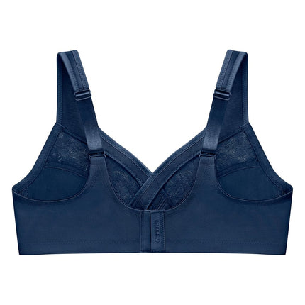 Glamorise MagicLift Minimizer Wirefree Bra 1003 (Women's & Women's Plus) Blue
