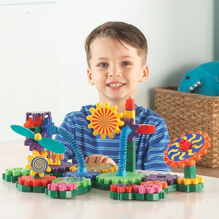 Learning Resources Gears! Gears! Gears! Gizmos Building Set, Gears & Construction Toy, STEM Toys, Gears for Kids