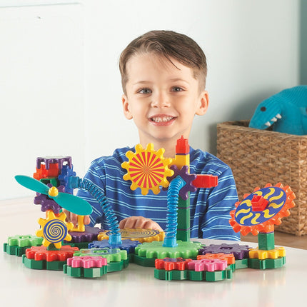 Learning Resources Engrenages! Engrenages! Engrenages! Kit de construction Gizmos, jouet d'engrenages et de construction, jouets STEM, engrenages pour enfants